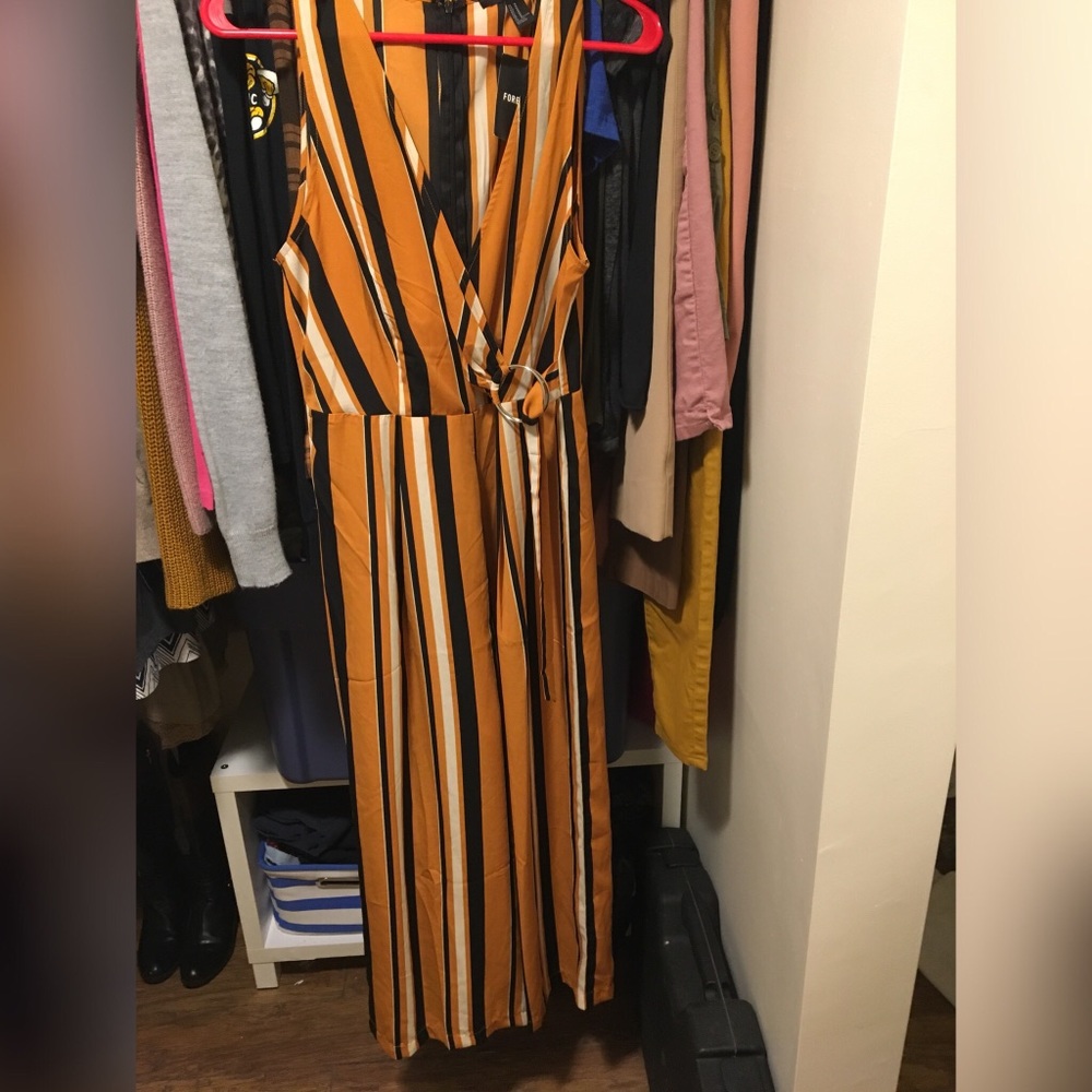 NEW WITH TAGS: Forever 21 Jumpsuit (wide legged)